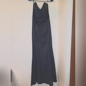 Black strapless ball gown NWT